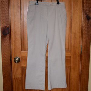 Liz Claiborne Women's "Audra" Cream Pants Size 6R